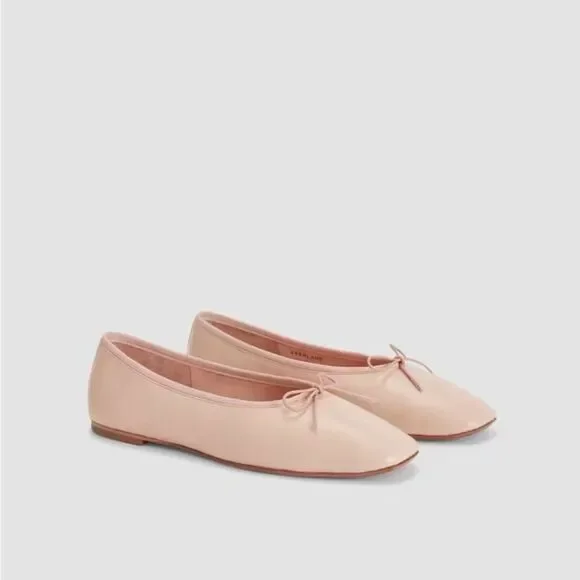 Everlane Italian leather day ballet flat in pink - Picture 3 of 17